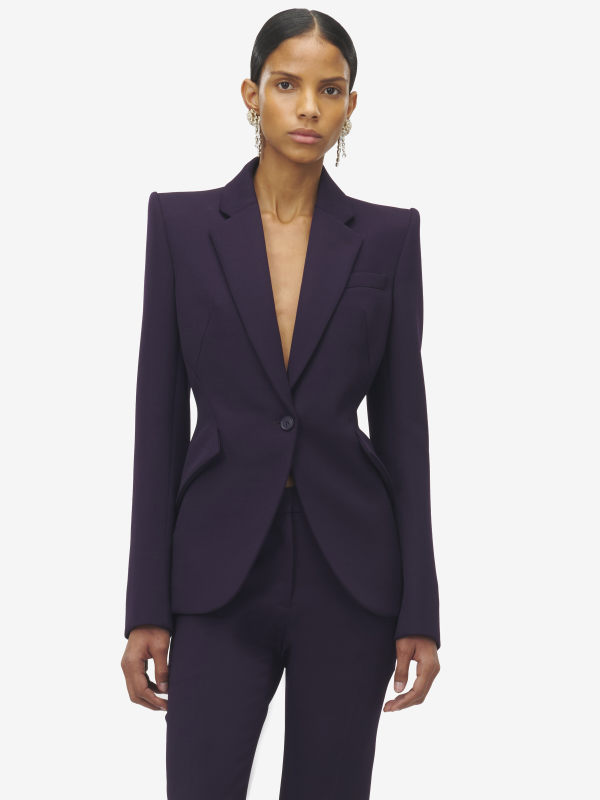 ALEXANDER MCQUEEN - Single-breasted Jacket - Item 847014QJAAC5144